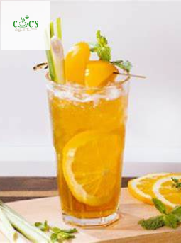 Trà đào cam sả