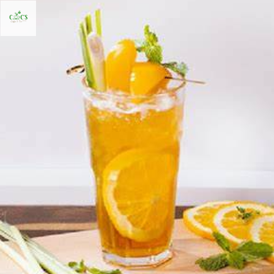 Trà đào cam sả